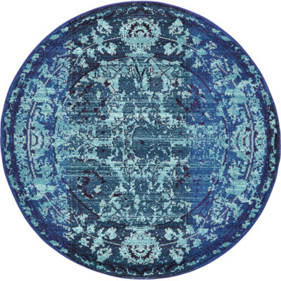 Colfin Washable Floral Indoor Rug