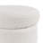 Ayram 15.36" Wide Multifunctional Swivel Modern Upholstered Bouclé Round Storage Ottoman