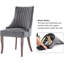 Chaise de salle à manger rembourrée Belice-968123626