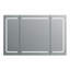 Mya Surface Mirrored Bathroom Cabinets with Mirror and 2