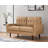 Faux Leather Square Arm Loveseat-81892254-118588785