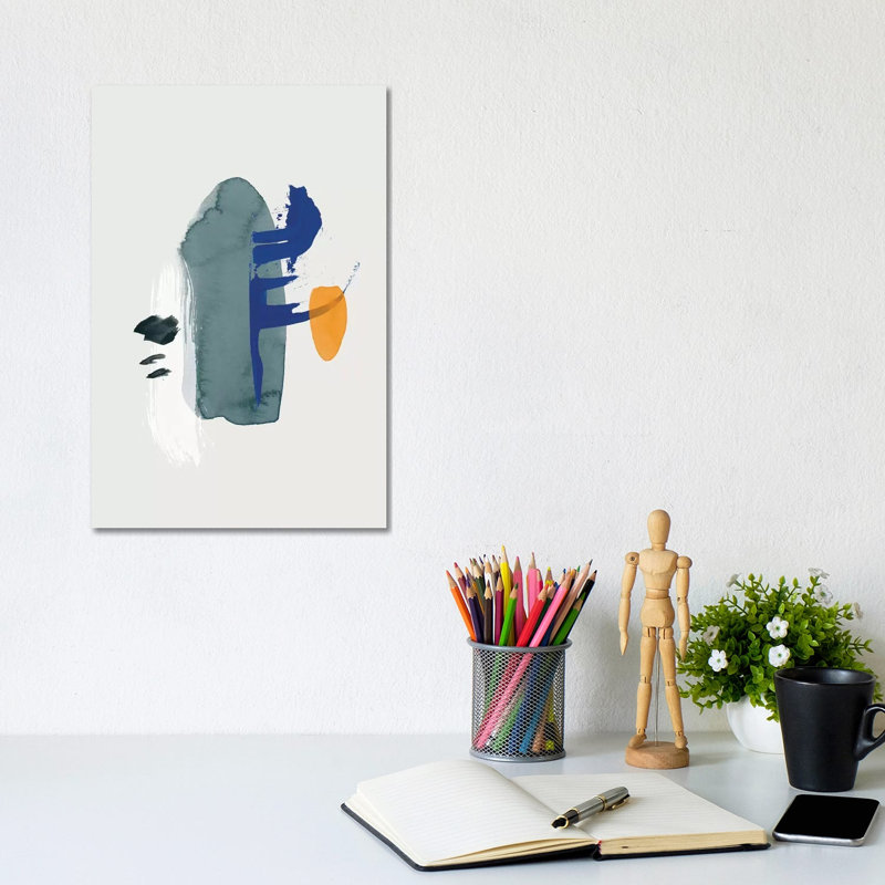 Beginning by Leemo - Print on Canvas, Wrapped Canvas, 20.32 cm H x 30.48 cm W