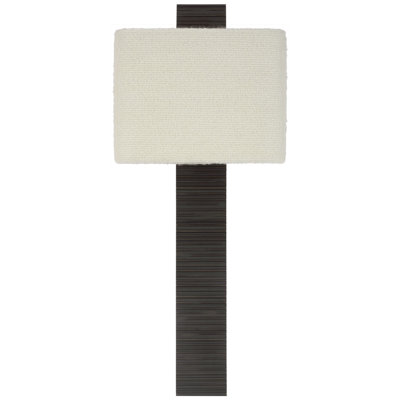 Anne-Marie Barton Fumar 23" Tail Sconce with Bouclé Shade