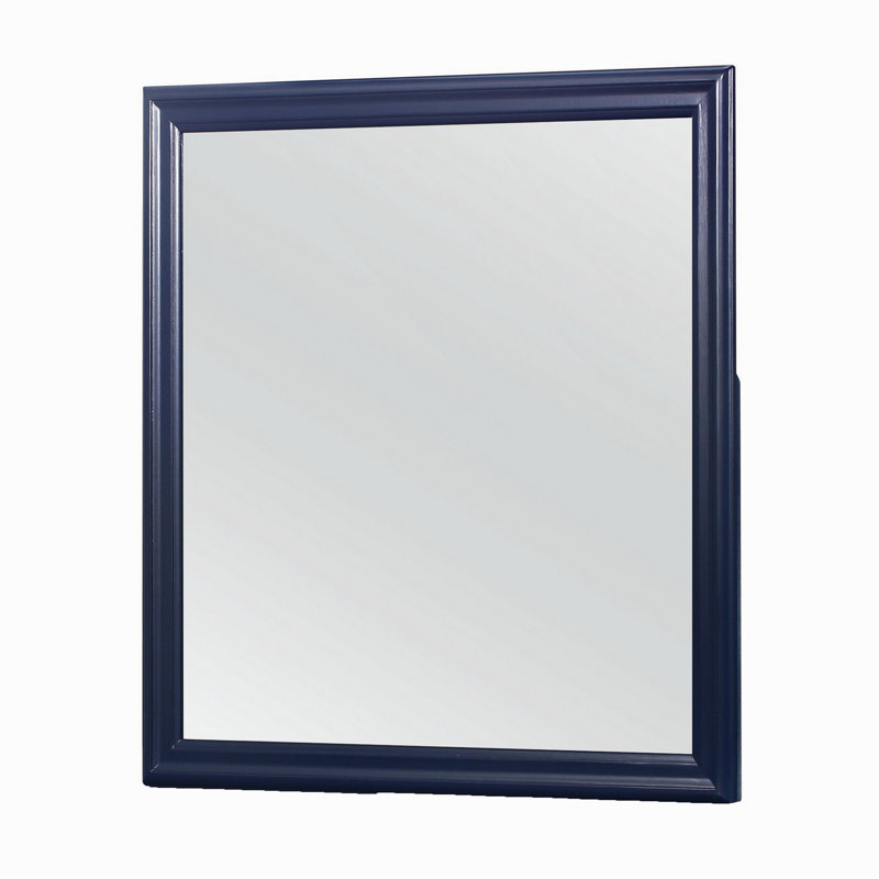 Miroir bleu Charleston, Bleu