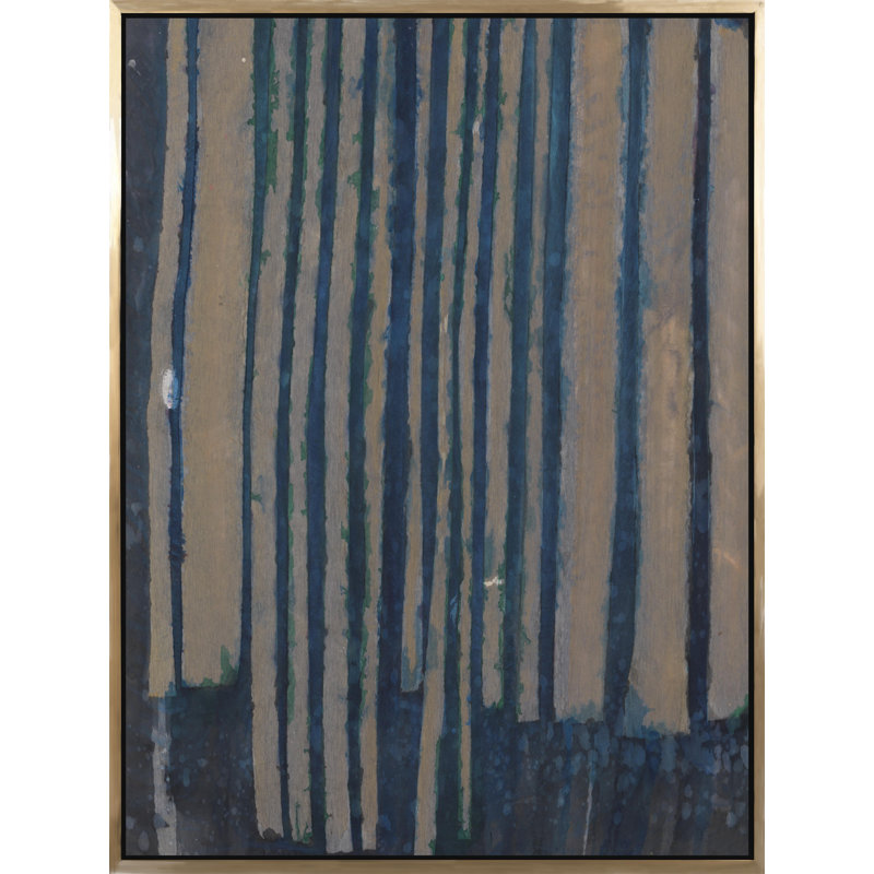 Turquoise Backlif Painting