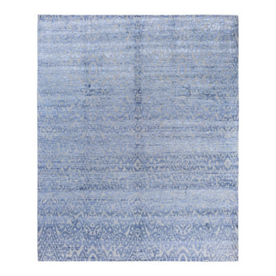 One-of-a-Kind Rectangle 8'1" X 9'8" Area Rug Blue