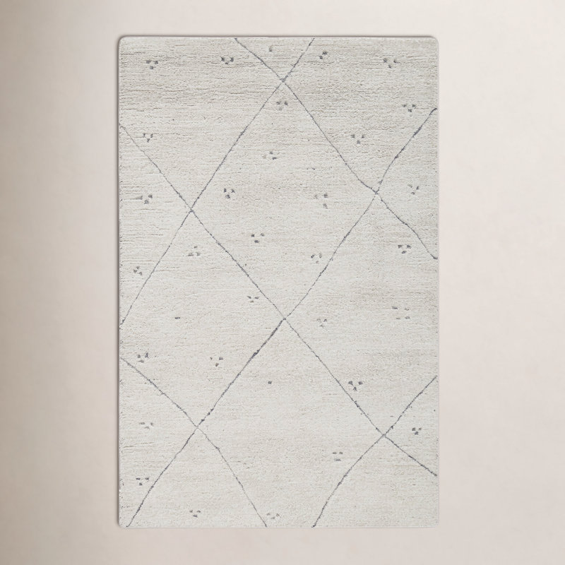 Tapis en laine Damani, Rectangulaire 3 pi x 5 pi