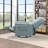 Ezzidi Upholstered Swivel Recliner-46383619