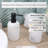 Marble Resin Soap Dispenser with Black Pump-113839512