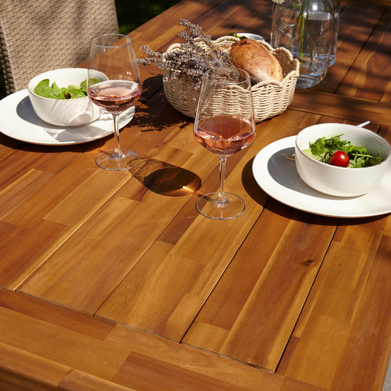 Fabiano Rectangular 6 - Person 175cm Long Dining Set with Cushions
