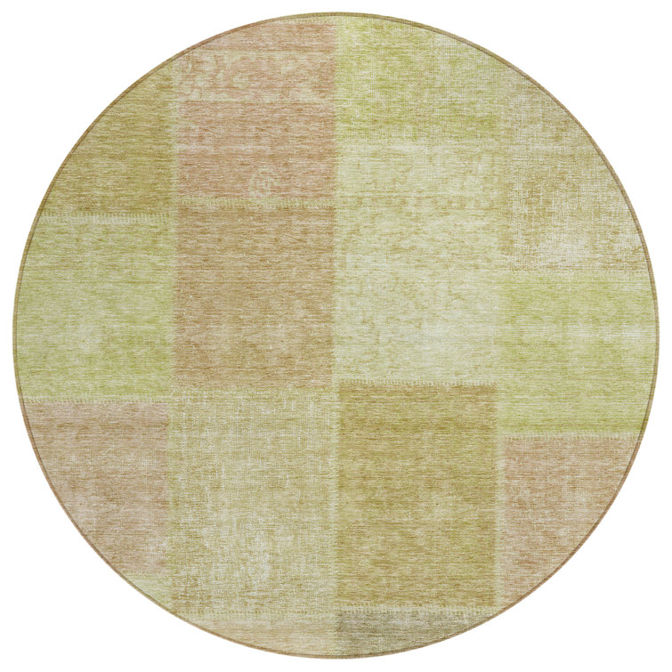 Fareham Washable Patchwork Indoor / Outdoor Rug