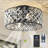 Cage Style Ceiling Fan With Light-1654504974