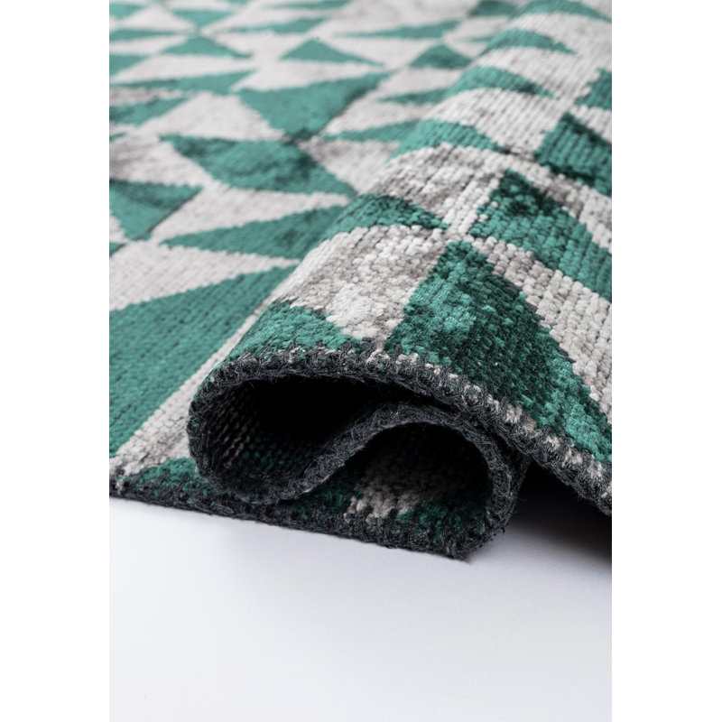 Rapture Abstract Area Rug, Rectangle 7'10" x 11'2"