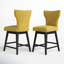 Tabouret de comptoir pivotant 26 po Alvino-2073509679