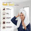 Collection de serviettes de bain texturées 100% coton Obed-131518132-131590617