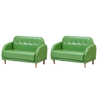 Banc décontracté en similicuir Bar Cafe