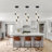 Ilora 3 - Light Modern Cluster Integrated LED Cylinder Pendant for Contemporary Living Rooms, Dining Room And Urban - Inspired Interiors-1875524755