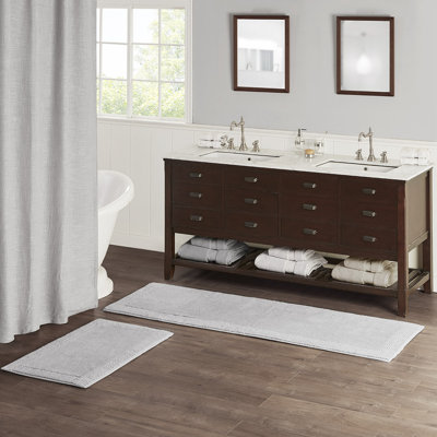 Tapis 100% coton touffeté 3000 g / m² réversible 24 po x 72 po