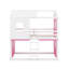 Lit simple superposé en bois avec tente-776809682-776809695