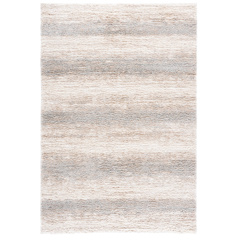 Gemma Shag 606 Performance Abstract Rug, Rectangle 5'3" x 7'6"
