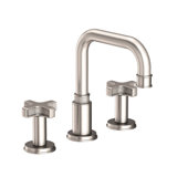 Griffey Widespread Bathroom Faucet with Drain Assembly