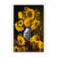 Sunflowers In Blue And White Chinese Vase by Christopher Pierce - Painting on Canvas-42155687-89231562