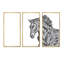 Portrait d'un cheval - ensemble d'art mural sur toile traditionnel encadré de 3-498170736-498170737