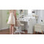 Vanity Desk Chair Dressing Table Chairs Swivel Armless Height Adjustable Foam Padded Bedroom Makeup Office Chair-1866584854-1866584852