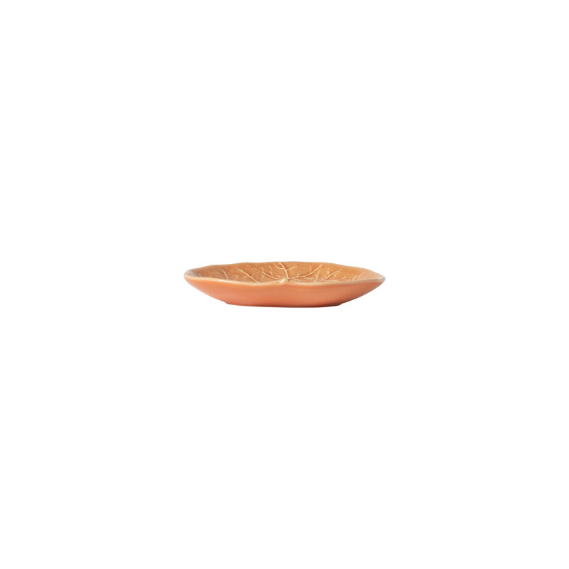 Silvina Handmade Stoneware Appetizer Plate, Terracotta