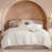 100% Washed Cotton Comforter Set Twin Size – Pink, Linen-Like Texture, Soft & Breathable Bedding Set, 3-Piece Durable Percale Comforter-123119589-123119597