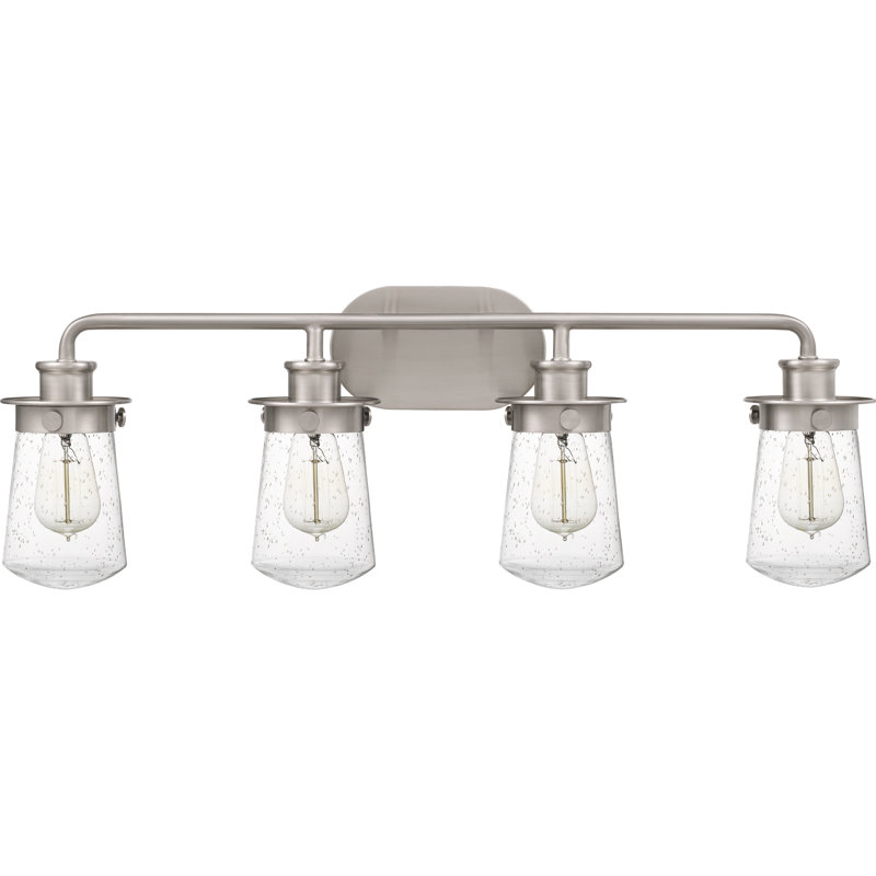 DeRon Dimmable Vanity Light, Brushed Nickel