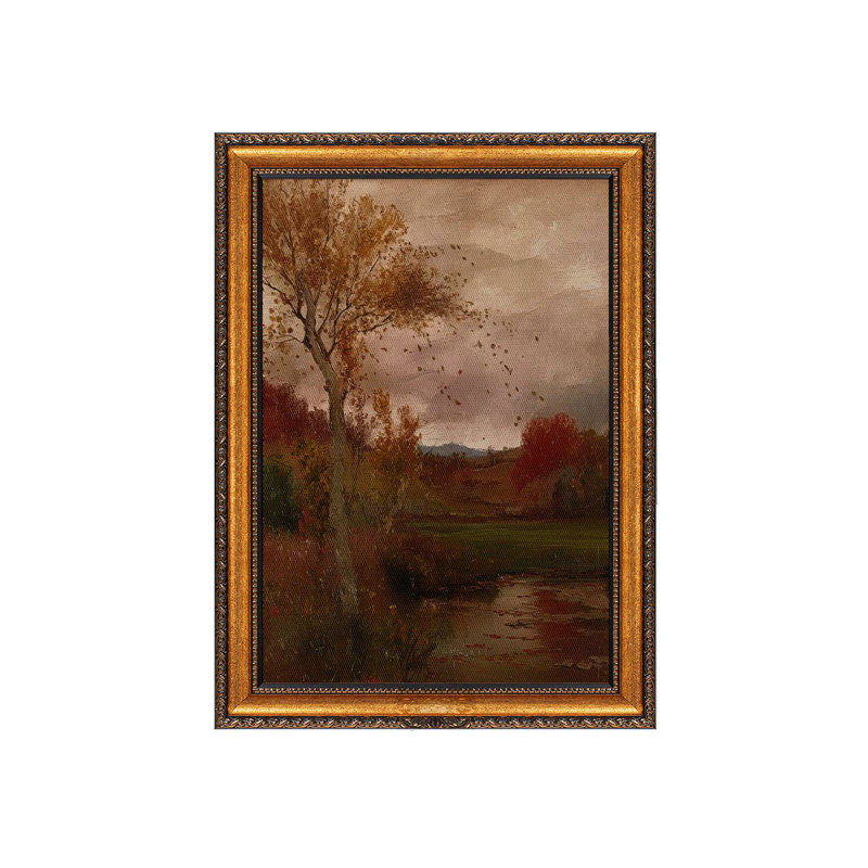 Superbe peinture sur toile, 19,7 po x 27,6 po | 50% polystyrène / 50% toile polyester, épaisseur: 1,2 po | Impression numérique, conception murale facile à suspendre | Parfait pour les amateurs de décoration intérieure et d'art