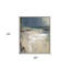 «Abstract Landscape Silver Floater Frame», art mural