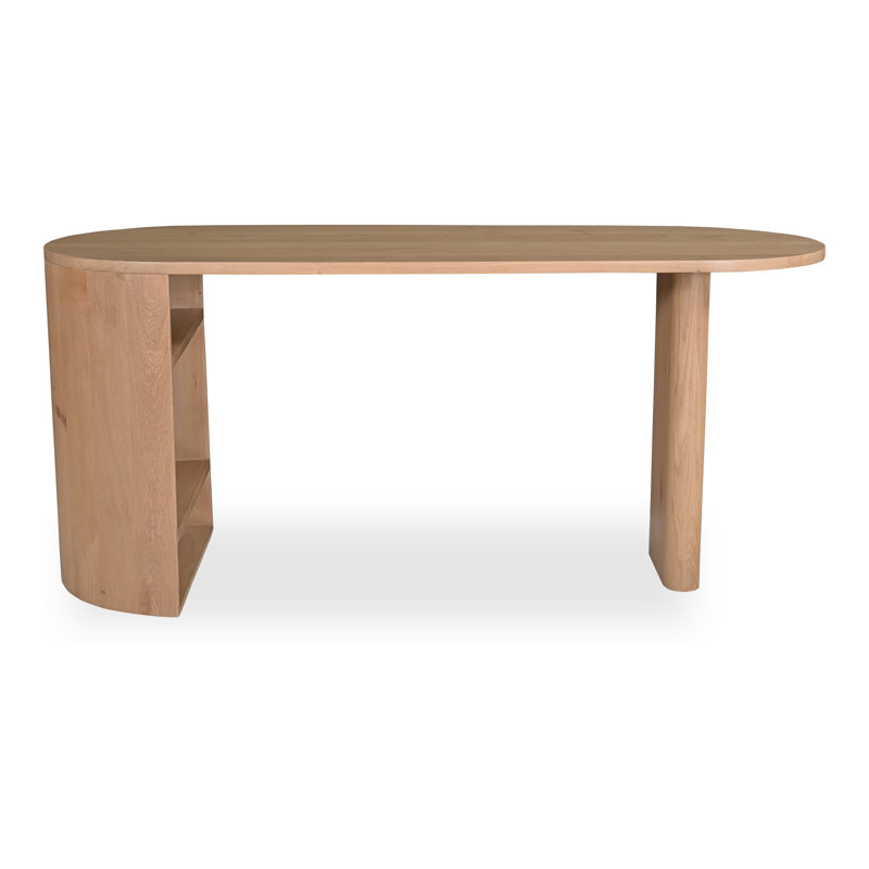 Theo Solid Wood Writing Desk
