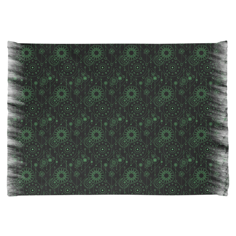 Tapis noir/vert zone astrologie Mcguigan, Non