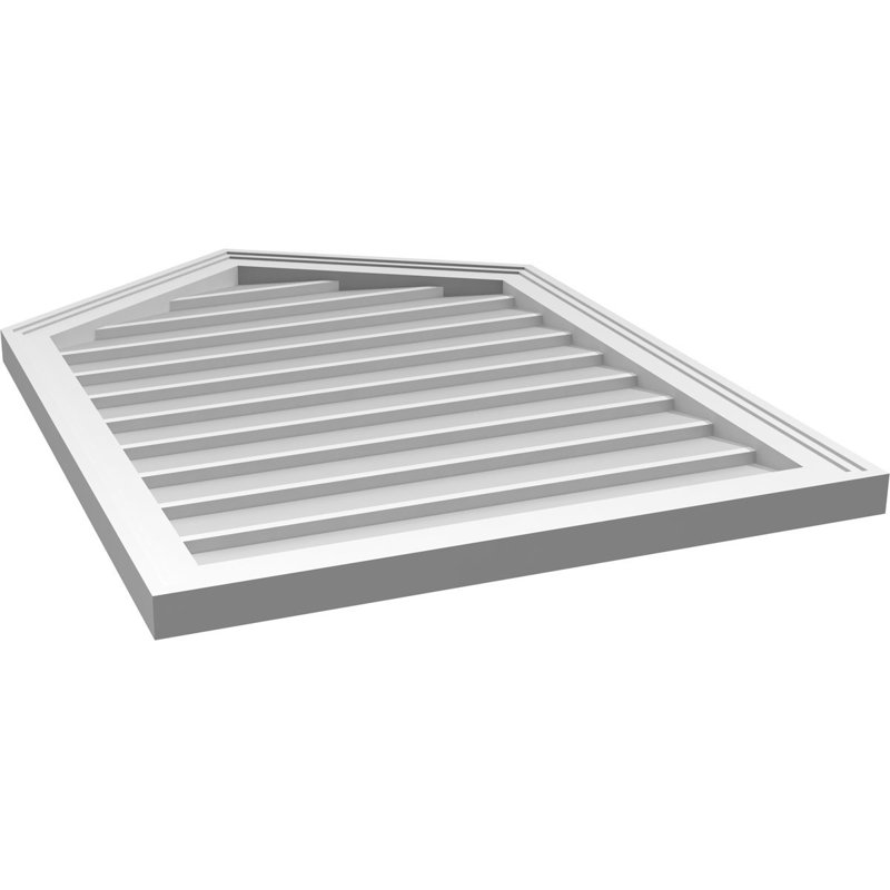 Ventilateur à pignon en uréthane non-fonctionnel Signature, H 36 po x l 26 po x P 1,5 po
