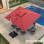 274cm X 365cm Rectangular Cantilever Parasol-794009261