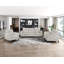 Causeuse moderne pour salon en microfibre avec coussins confortables-210871801