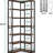 78.7" Tall Bookshelf 7-Tier Industrial Display Shelf Corner Shelf-122821823
