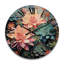 Horloge murale en bois massif Mounira-1039425768
