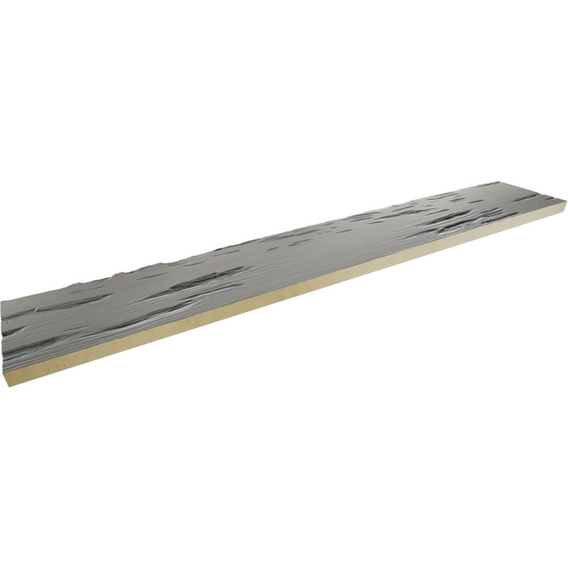 Planche en faux bois Pecky Cypress Endurathane, H 6 po x l 144 po x P 1 po, Coquillage