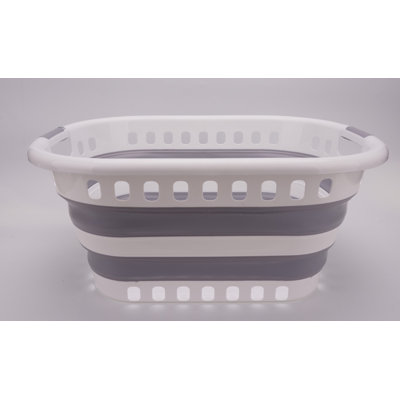 Collapsible plastic Laundry Basket 11 gal