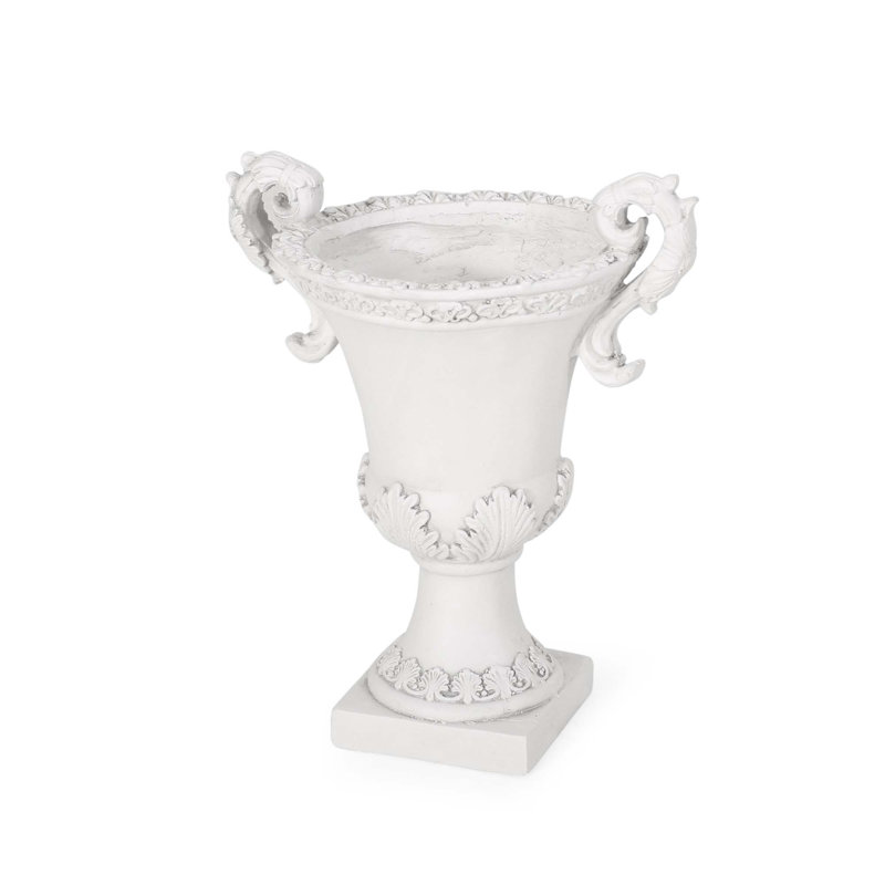 Charming Magnesium Oxide Planter for All Kinds of Plants, Antique White
