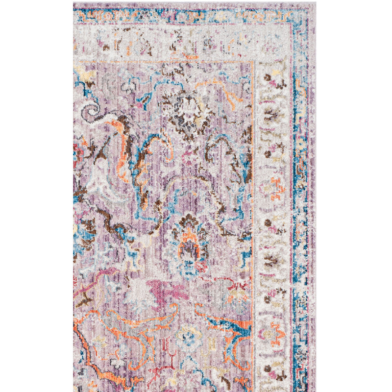 Fitz Performance Oriental Rug, Rectangle 6' x 9'