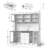 Arbela 63'' W Kitchen Pantry-1456270523