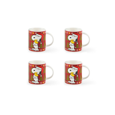 Peanuts Xmas Porcelain Mug