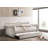 Dominick Tufted Velvet Daybed with Trundle & Wooden Legs-758351978