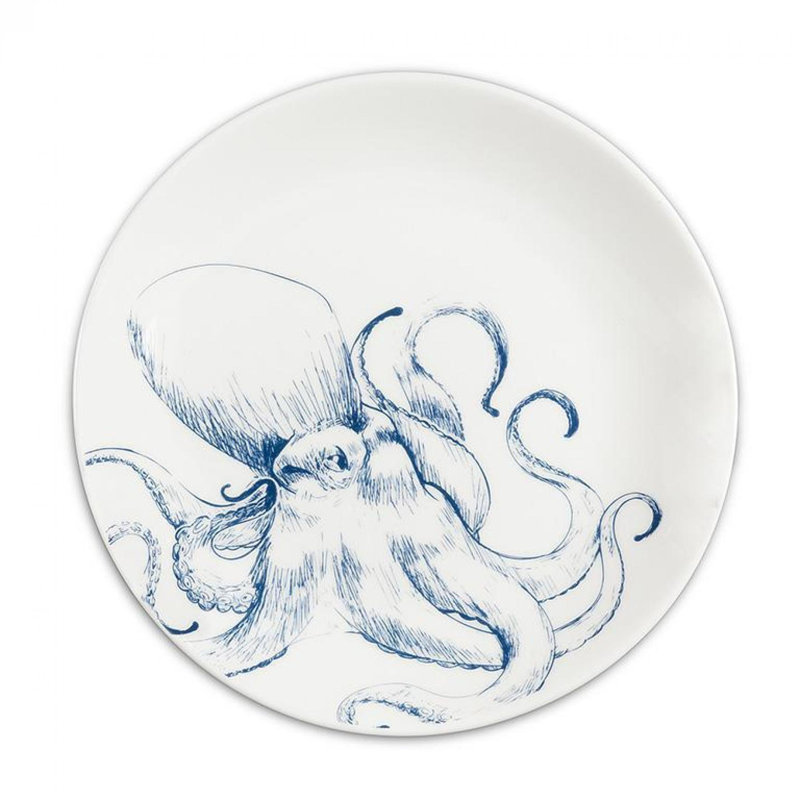 Assiette de pieuvre Octopus