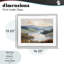 «Mute Distant Mountains», reproduction sous verre encadrée, design par Alonza Saunders-1132617276-1132617267
