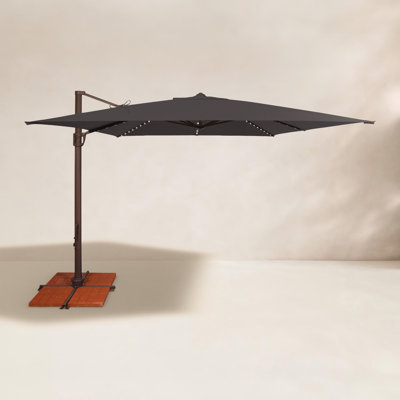 Windell 10' Cantilever Umbrella with Lights